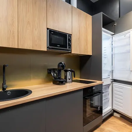 Lienes Iela Gem 1br With Fireplace In Historic Unesco Center *