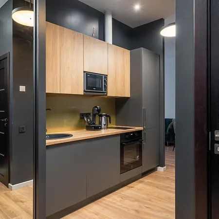 Lienes Iela Gem 1br With Fireplace In Historic Unesco Center * 리가