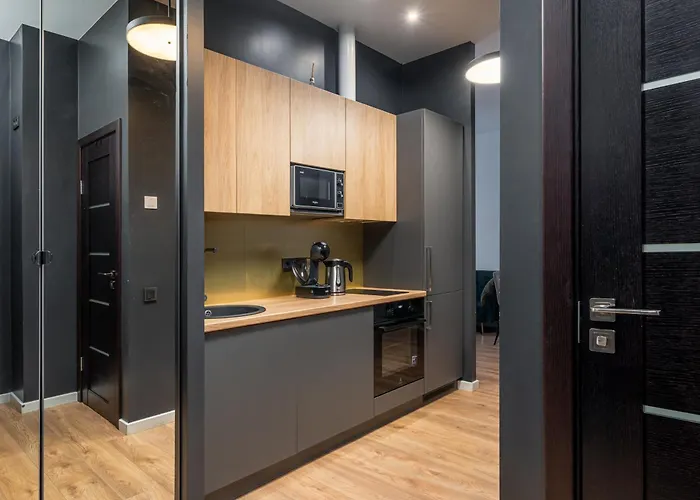 Lienes Iela Gem 1br With Fireplace In Historic Unesco Center * 리가