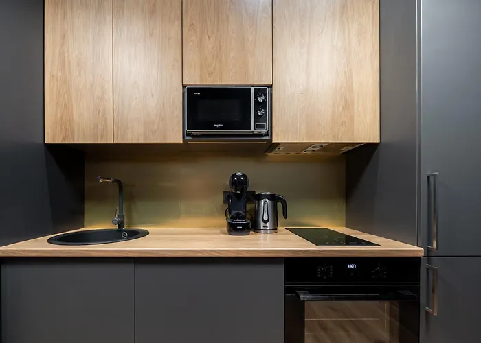 아파트 Lienes Iela Gem 1br With Fireplace In Historic Unesco Center